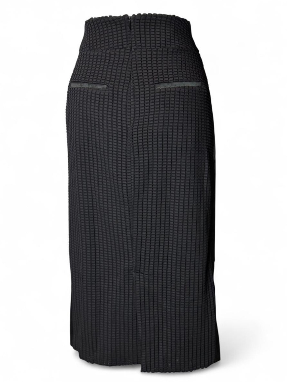 NWT Vintage Katharine Kidd textured black pencil skirt 🖤✨